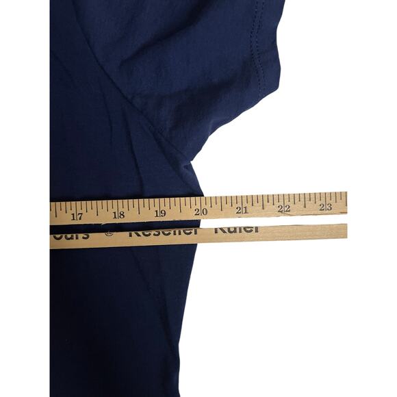 Just a Girl Who Loves Anime and Sketching Graphic T-Shirt – Navy Blue Size Large - Picture 8 of 9